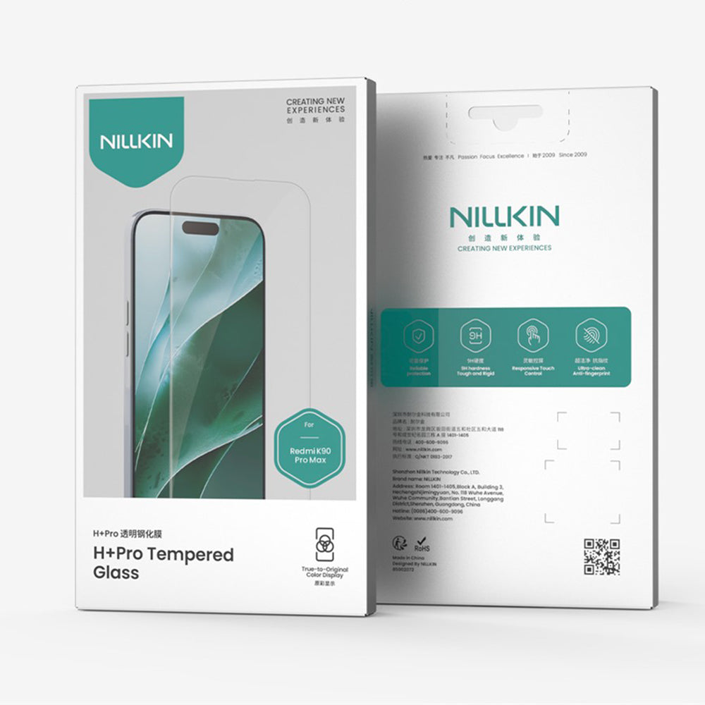 Nillkin H+ Pro skärmskydd för Xiaomi Poco F8 Pro, härdat glas, full limning