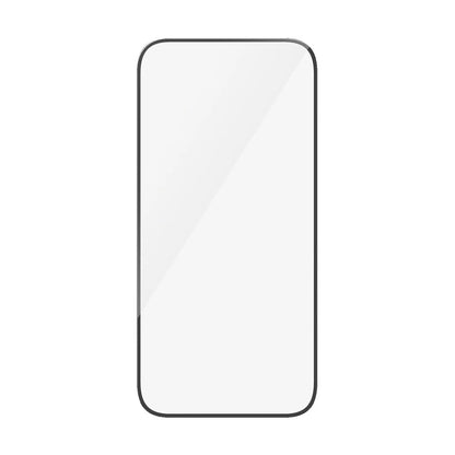 PanzerGlass Ultra-Wide Fit Screen Protector for Apple iPhone 16 Pro, Tempered Glass, Full Glue, Black