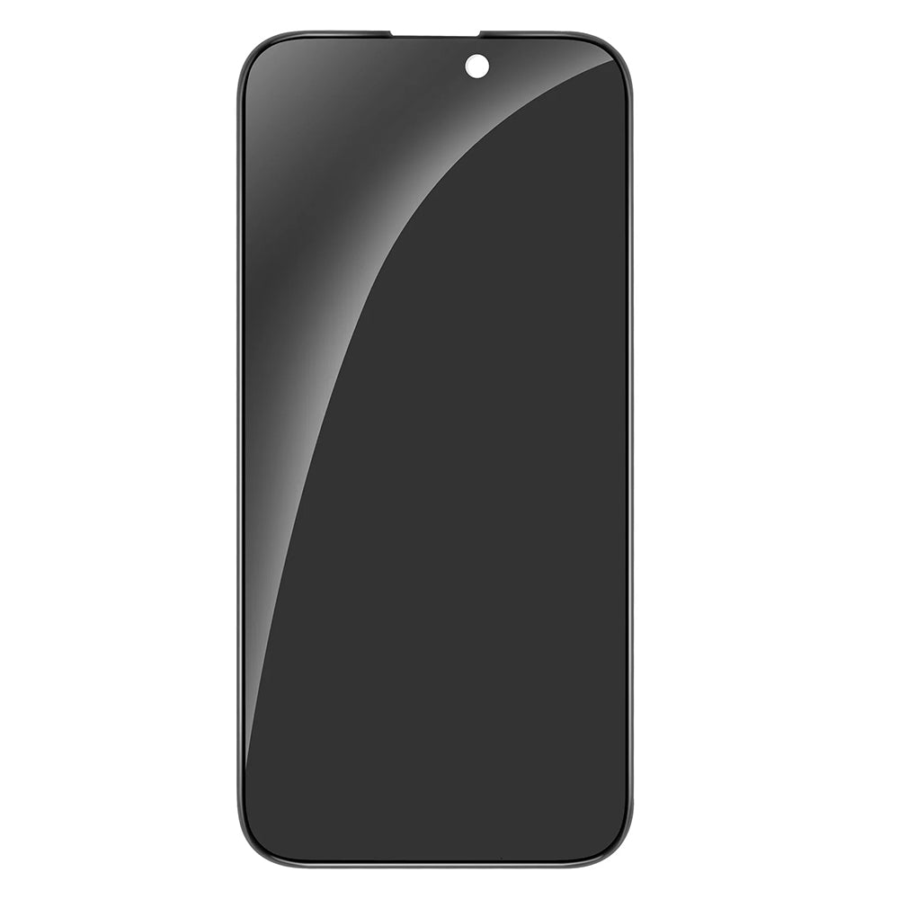 Privacy-skärmskydd Anank 2X Förstärkt för Apple iPhone 15 Pro, Härdat Glas, Fullt Lim, 2.5D