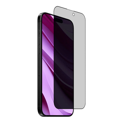 Anank 2X Förstärkt Privacy Skärmskydd för Apple iPhone 15, Härdat Glas, Fullt Lim, 2.5D