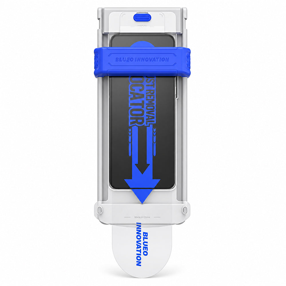 Blueo Privacy-skärmskydd Anti Peep AR Applicator Pro för Apple iPhone 18 Pro, härdat glas, helhäftande, 3D