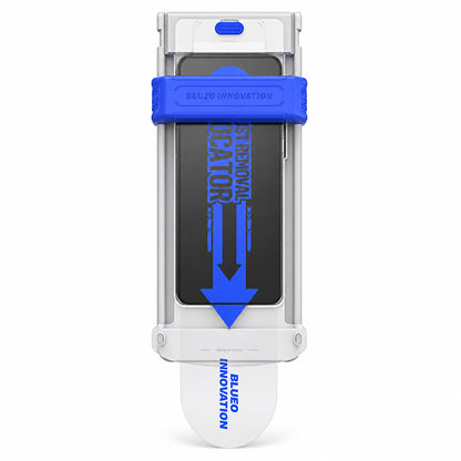 Blueo Privacy-skärmskydd Anti Peep AR Applicator Pro för Apple iPhone 18 Pro, härdat glas, helhäftande, 3D