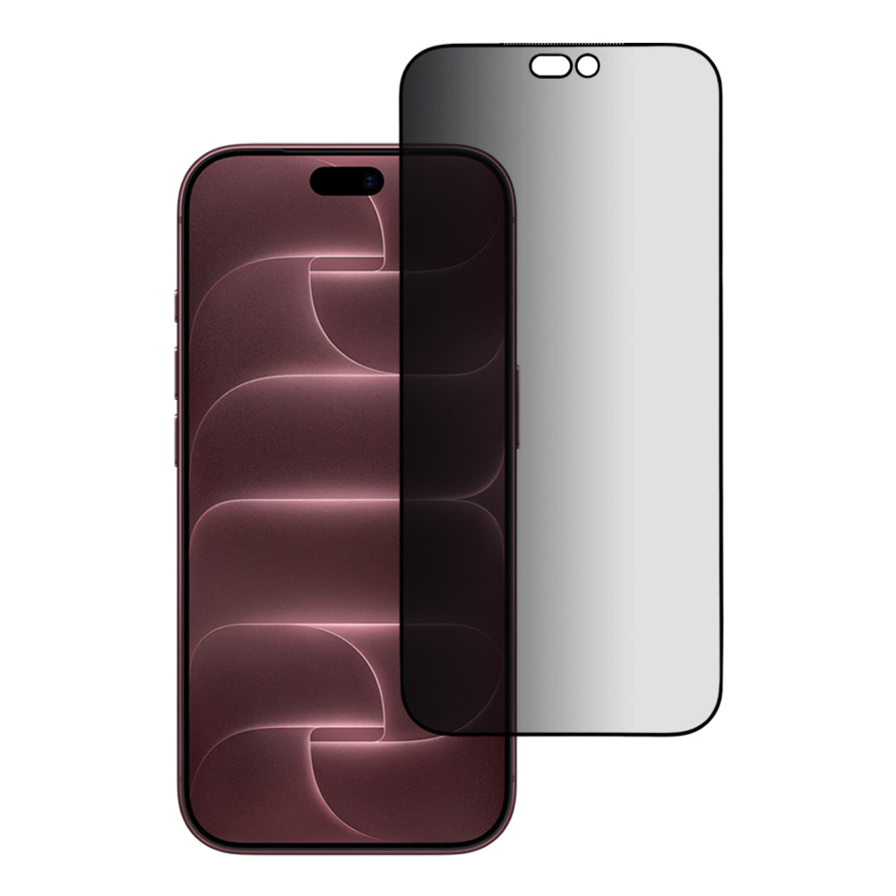 Blueo Anti Peep AR integritetsskyddande skärmskydd för Apple iPhone 18 Pro Max, härdat glas, helhäftande, 3D