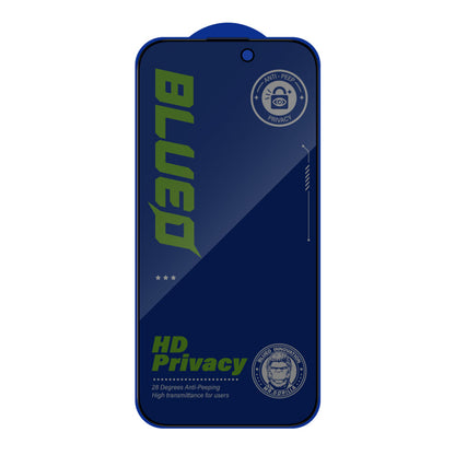Blueo Anti-Peep Privacy Screen Protector for Apple iPhone 11 Pro / XS / X, Tempered Glass, Full Glue