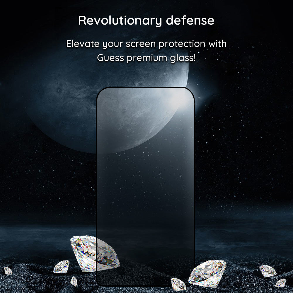 Skyddsfilm Privacy Guess för Apple iPhone 16 Pro Max, Härdat Glas, Full Lim, 2.5D, GUTGP16XBOKGCIP