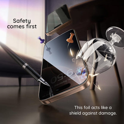 Skyddsfilm Privacy Guess för Apple iPhone 16 Pro Max, Härdat Glas, Full Lim, 2.5D, GUTGP16XBOKGCIP