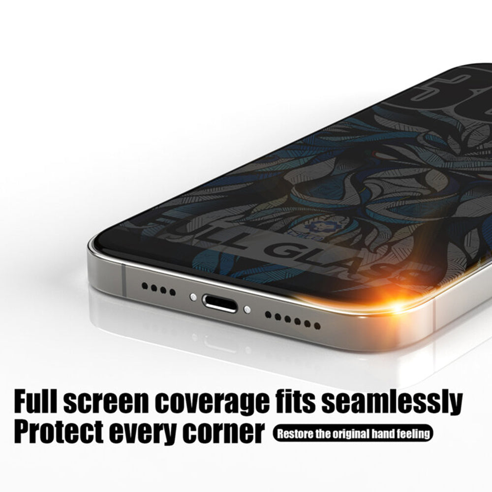 Skyddsfilm Privacy Lito D+ Max 300C för Apple iPhone 17 Air, Härdat Glas, Full Lim