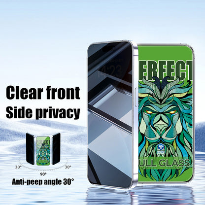 Skyddsfilm Privacy Lito D+ Max Strong för Apple iPhone 17 / 16 Pro, Härdat Glas, Full Lim