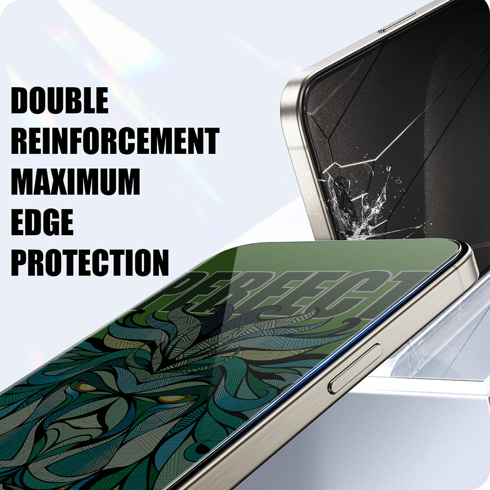 Skyddsfilm Privacy Lito D+ Max Strong för Apple iPhone 17 / 16 Pro, Härdat Glas, Full Lim