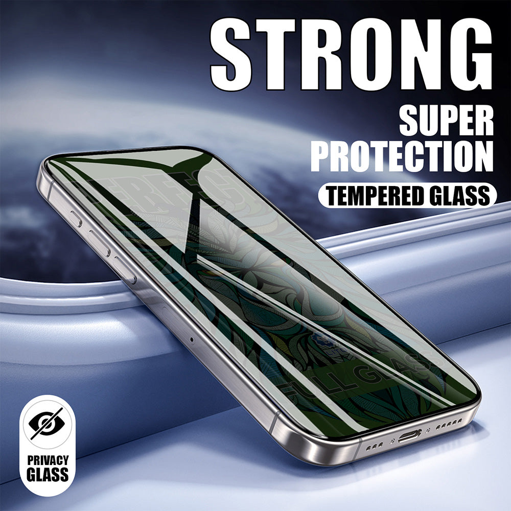 Skyddsfilm Privacy Lito D+ Max Strong för Apple iPhone 17 / 16 Pro, Härdat Glas, Full Lim