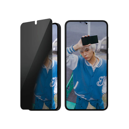 Skyddsfilm för skärm Privacy PanzerGlass Ultra-Wide Fit för Samsung Galaxy S25+ S936 / S24+ S926, Härdat Glas, Full Lim