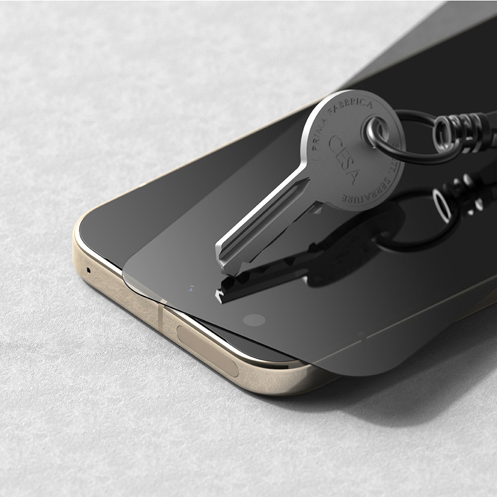 Privacy-skärmskydd Ringke Easy Slide för Google Pixel 11 Pro XL / 10 Pro XL / 9 Pro XL, Härdat glas, Full lim, Set med 2 stycken