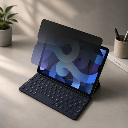 Privacy-skärmskydd Techsuit ArmorGlass CrystalHD för Samsung Galaxy Tab A11 / Tab A9, Härdat glas, Full lim, Set med 2 stycken