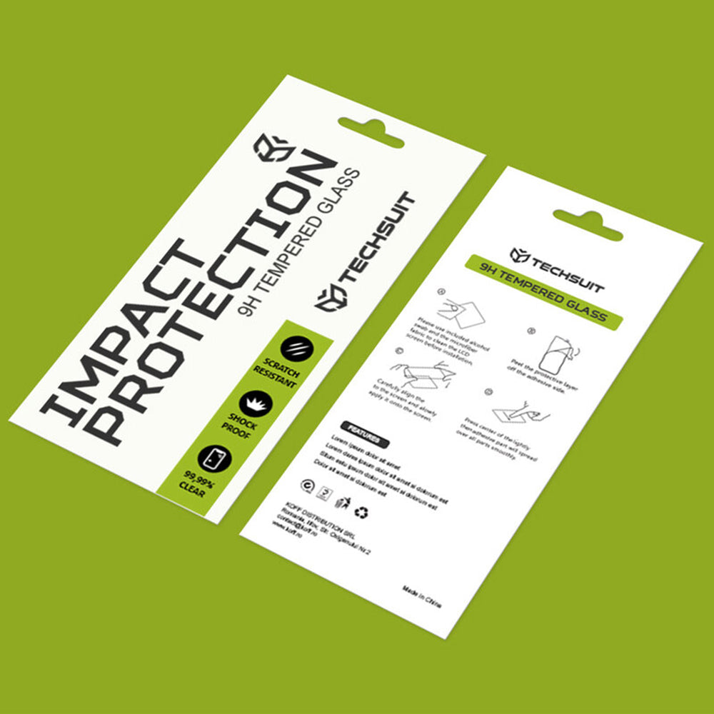 Privacy Techsuit Screen Protection Film for Oppo Find X9 Pro, Tempered Glass, Full Glue, 111D