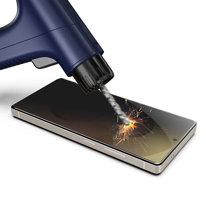 Privacy Screen Protector Techsuit TitanGlass CrystalHD for Samsung Galaxy S26 S942, Tempered Glass, Full Glue
