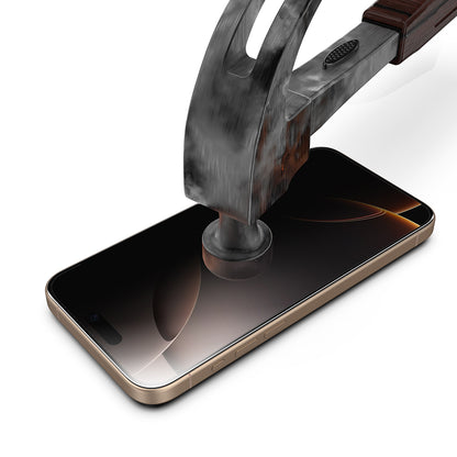 Privacy Techsuit TitanGlass skärmskydd för Apple iPhone 18 Pro Max, härdat glas, full limning, set med 2 stycken