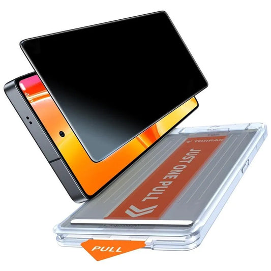 Skärmskydd Privacy Torras GlassGo Install Master för Samsung Galaxy S26 Ultra, Härdat Glas, Full Lim