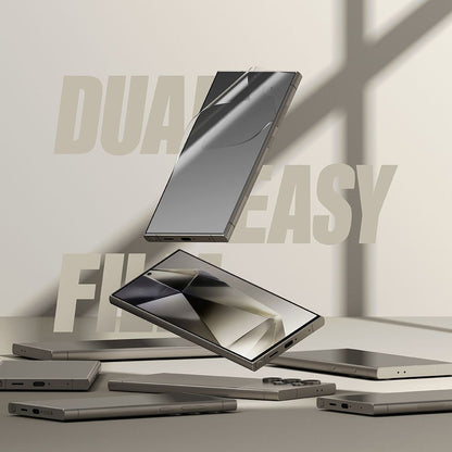 Skyddsfilm Ringke Dual Easy för Samsung Galaxy S24 Ultra S928, Plast, Set med 2 stycken