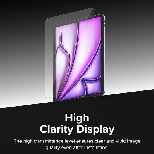 Ringke Easy Slide skärmskydd för Apple iPad Air 11 (2026) / Air 11 (2025), härdat glas, full limning