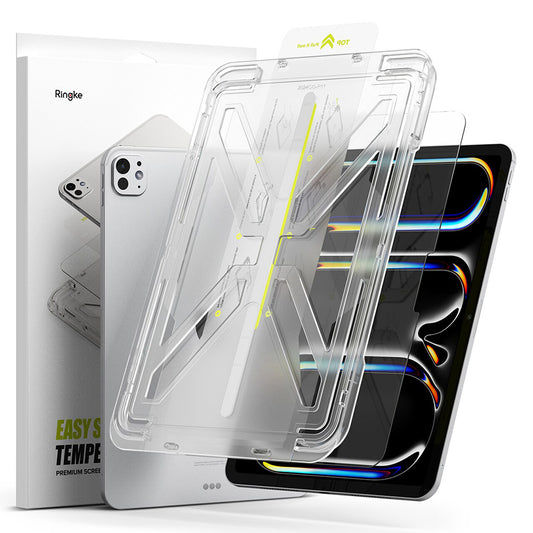 Ringke Easy Slide skärmskydd för Apple iPad Pro 11 (2024), härdat glas, full limning