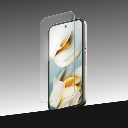 Skärmskydd Ringke Easy Slide för Google Pixel 9a, Härdat Glas, Fullt Lim, Set med 2 stycken