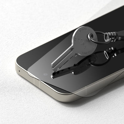 Skärmskydd Ringke Easy Slide för Google Pixel 9a, Härdat Glas, Fullt Lim, Set med 2 stycken