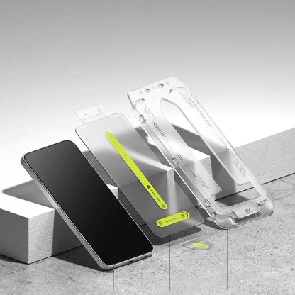 Ringke Easy Slide skärmskydd för Samsung Galaxy A36 A366, härdat glas, full limning, set med 2 stycken