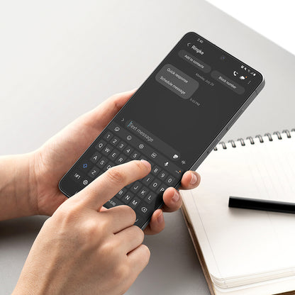 Skärmskydd Ringke Easy Slide för Samsung Galaxy S26 Ultra S948, Härdat Glas, Full Lim, Set med 2 stycken