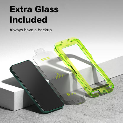 Ringke Easy Slide skärmskydd för Xiaomi 17 Ultra, härdat glas, full lim, set med 2 stycken