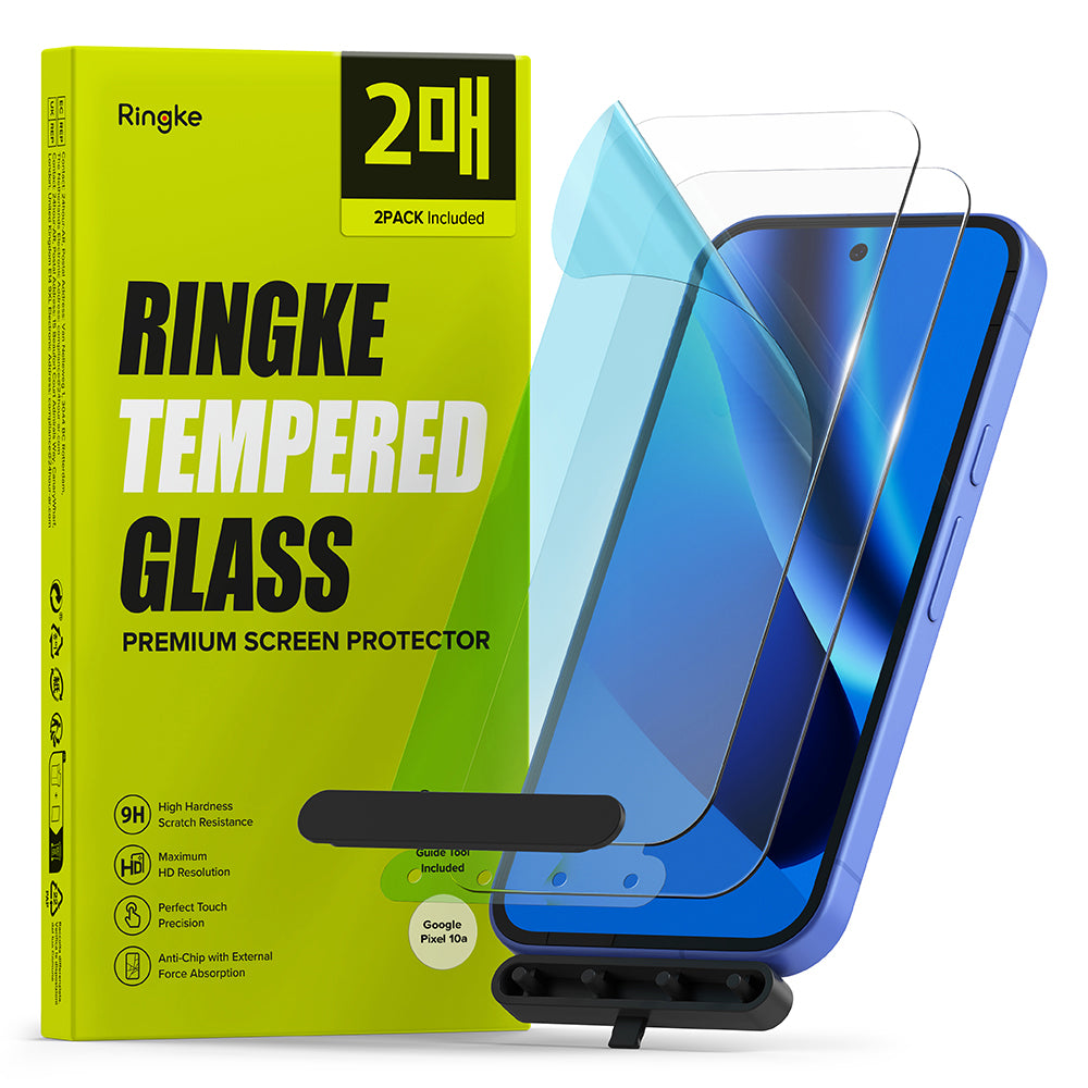Skyddsfilm Ringke för Google Pixel 10a, Härdat Glas, Full Lim