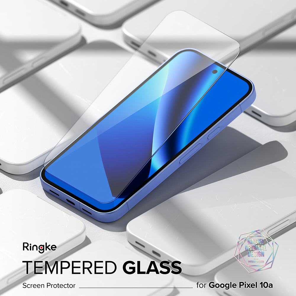 Skyddsfilm Ringke för Google Pixel 10a, Härdat Glas, Full Lim