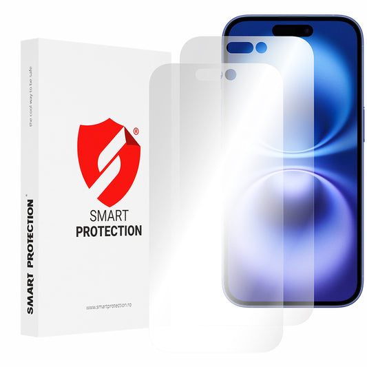 Skärmskydd Smart Protection Premium Classic för Apple iPhone 16, plast, set om 2 stycken