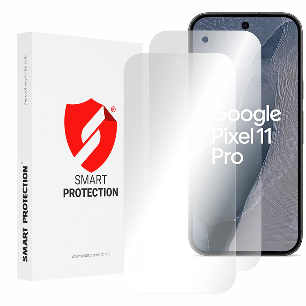 Smart Protection Premium Classic skärmskydd för Google Pixel 11 Pro, plast, full lim, set om 2 stycken