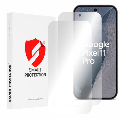 Smart Protection Premium Classic skärmskydd för Google Pixel 11 Pro, plast, full lim, set om 2 stycken