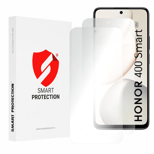 Smart Protection Premium Classic Screen Protector Film for Honor 400 Smart 4G / X7d 4G, Plastic, Set of 2 pieces