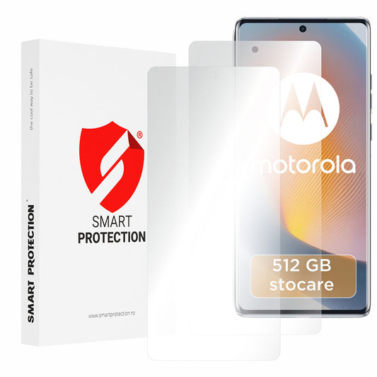 Skärmskydd Smart Protection Premium Classic för Motorola Edge 50 Fusion, plast, set om 2 stycken