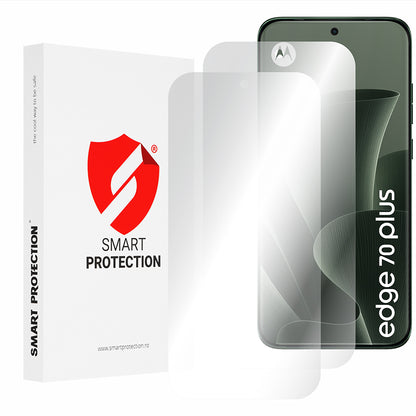 Smart Protection Premium Classic skärmskydd för Motorola Edge 70 Plus, plast, 2-pack
