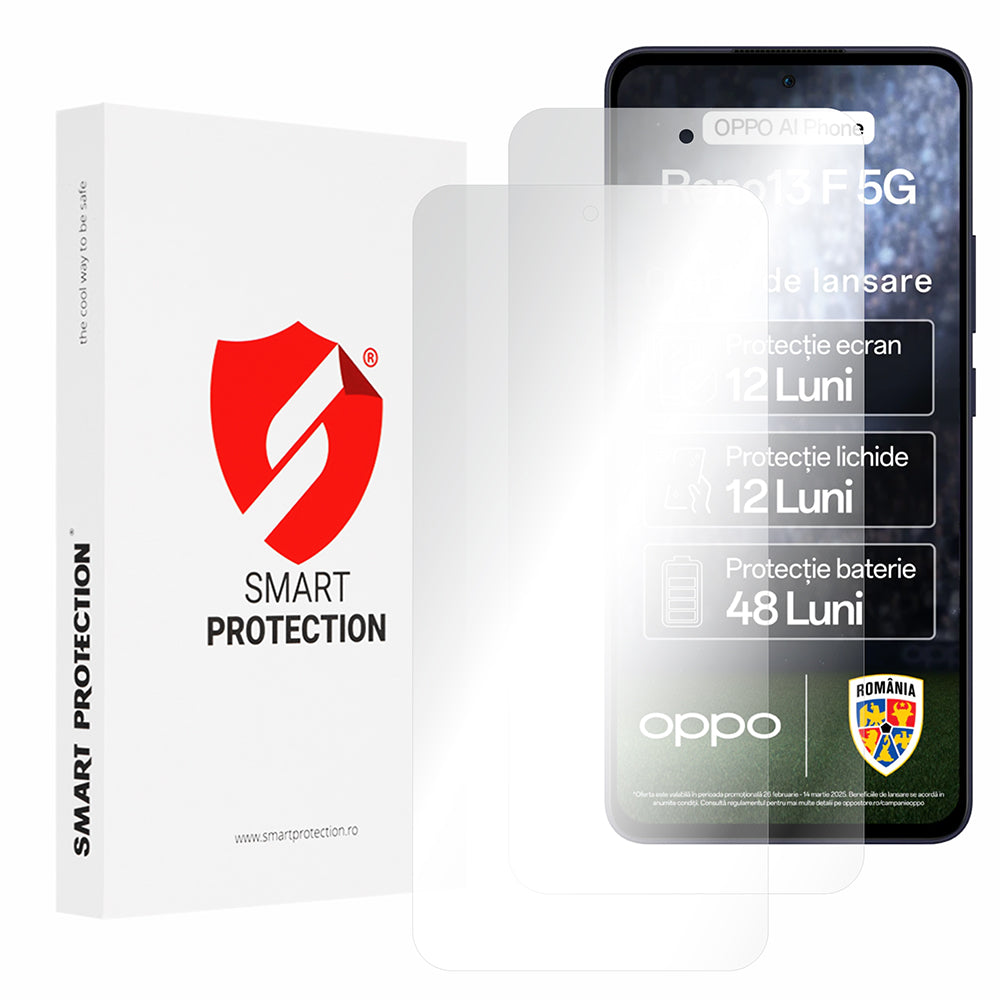 Skärmskydd Smart Protection Premium Classic för Oppo Reno13 FS 5G / Reno13 F 4G / Reno13 F, Plast, Set om 2 stycken