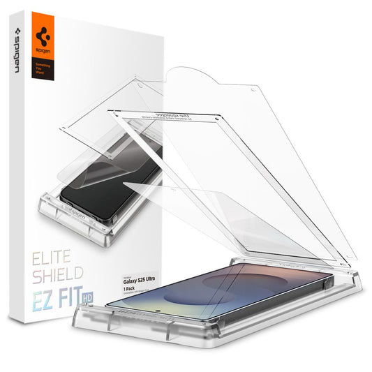 Skärmskydd Spigen Elite Shield EZ FIT HD för Samsung Galaxy S25 Ultra S938, Plast AFL09083