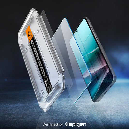 Skärmskydd Spigen GlastR EZ FIT HD för Samsung Galaxy A37 5G / A36 A366, Härdat Glas, Full Lim, Set med 2 stycken AGL11365