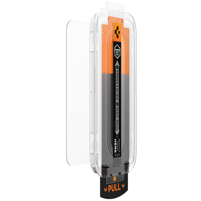 Skärmskydd Spigen GlastR EZ FIT Pro för Apple iPhone 17 Pro / 17 / 16 Pro, Härdat Glas, Full Lim