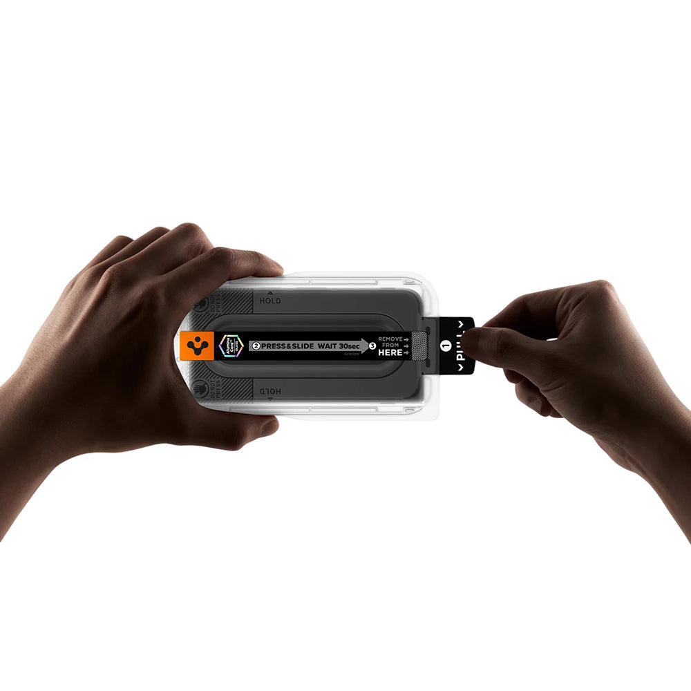 Spigen GlastR EZ FIT Pro Screen Protector for Google Pixel 11 Pro Fold, Tempered Glass, Full Glue, Set of 2 pieces AGL11490