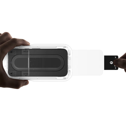 Skärmskydd Spigen GlastR EZ FIT Pro för Google Pixel 11 Pro XL, Härdat Glas, Fullt Lim, Set med 2 stycken AGL11485