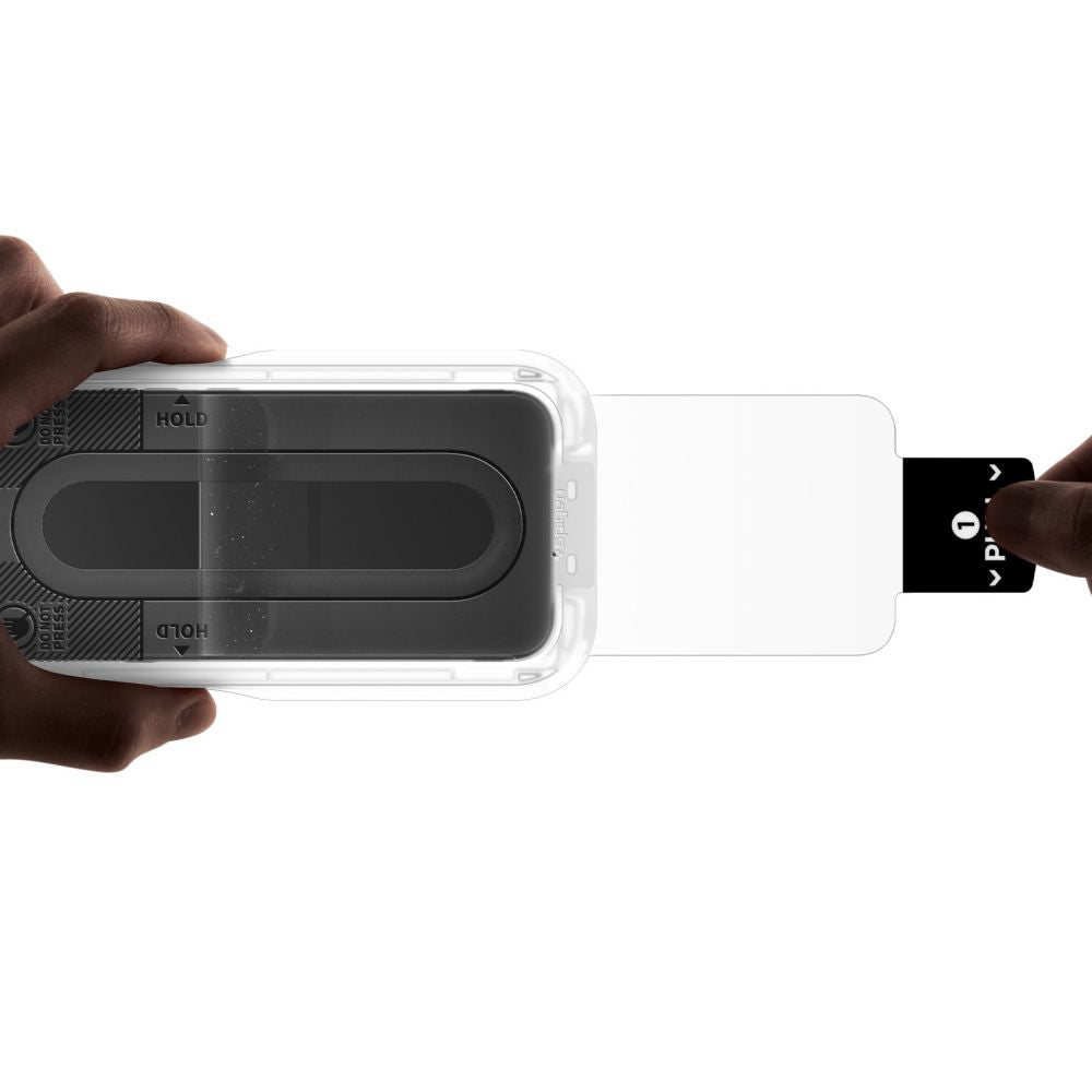 Skärmskydd Spigen GlastR EZ FIT Pro för Nothing Phone (4a) Pro, Härdat Glas, Fullt Lim, Set med 2 stycken AGL11681
