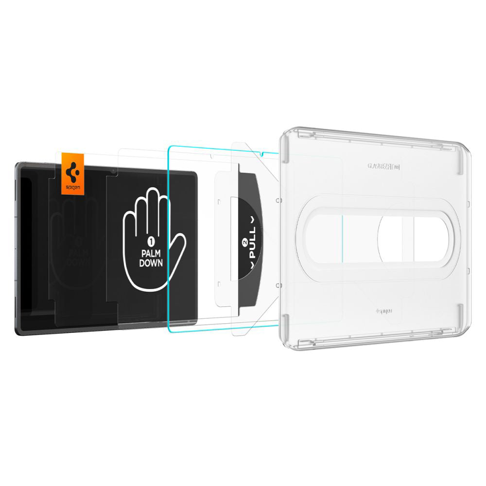 Skärmskydd Spigen GlastR EZ FIT Pro för Samsung Galaxy Tab S11 Ultra, Härdat Glas, Full Glue AGL10200