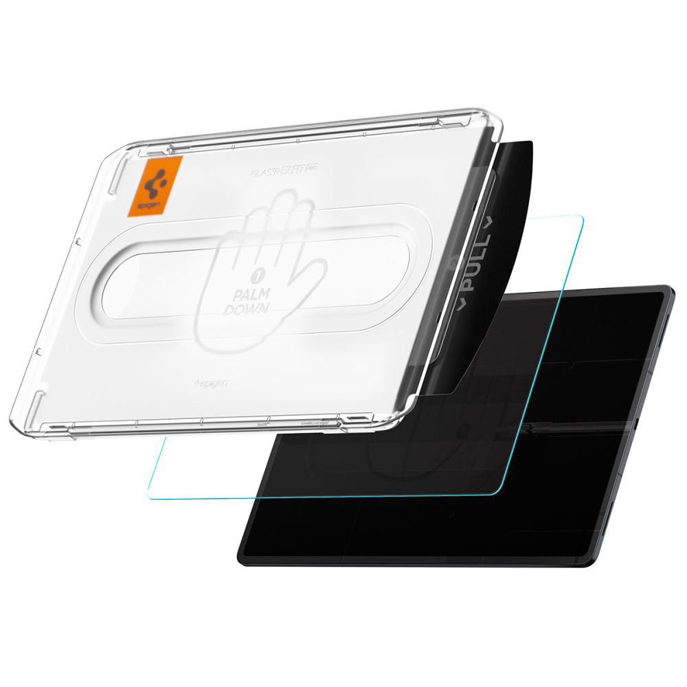 Skärmskydd Spigen GlastR EZ FIT Pro för Samsung Galaxy Tab S11 Ultra, Härdat Glas, Full Glue AGL10200