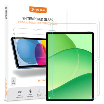 Skärmskydd Techsuit ArmorGlass CrystalHD för OnePlus Pad Lite / Oppo Pad SE, Härdat Glas, Full Lim, Set med 2 stycken