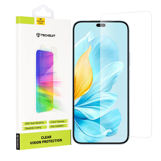 Skärmskydd Techsuit Clear Vision för Honor 200 Lite, Härdat Glas, Fullt Lim