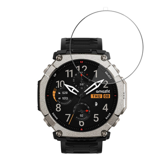 Skärmskydd Techsuit Nano Flex för Amazfit T-Rex Ultra 2, Plast, Set med 2 stycken, Svart