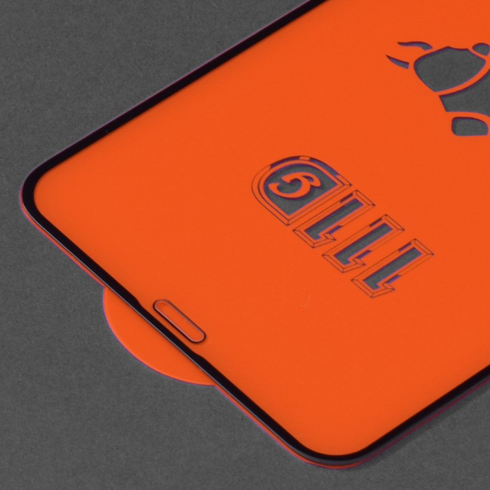 Techsuit skärmskydd för Apple iPhone 11 Pro Max / XS Max, härdat glas, full limning, 111D, svart